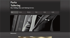 Desktop Screenshot of parkstailoring.com